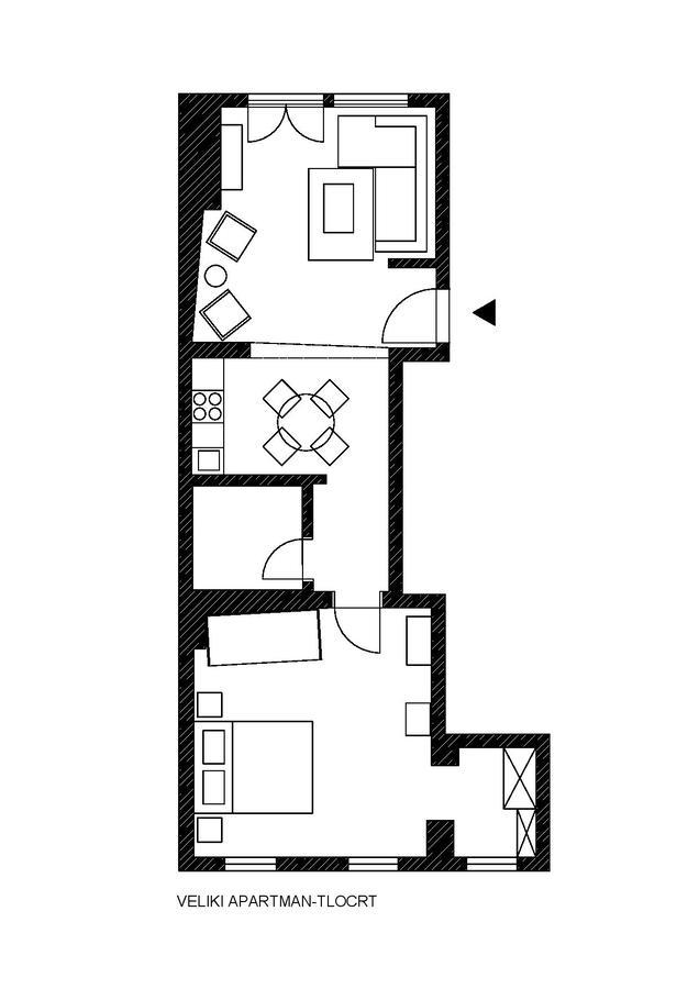 City Center Apartments モスタル エクステリア 写真